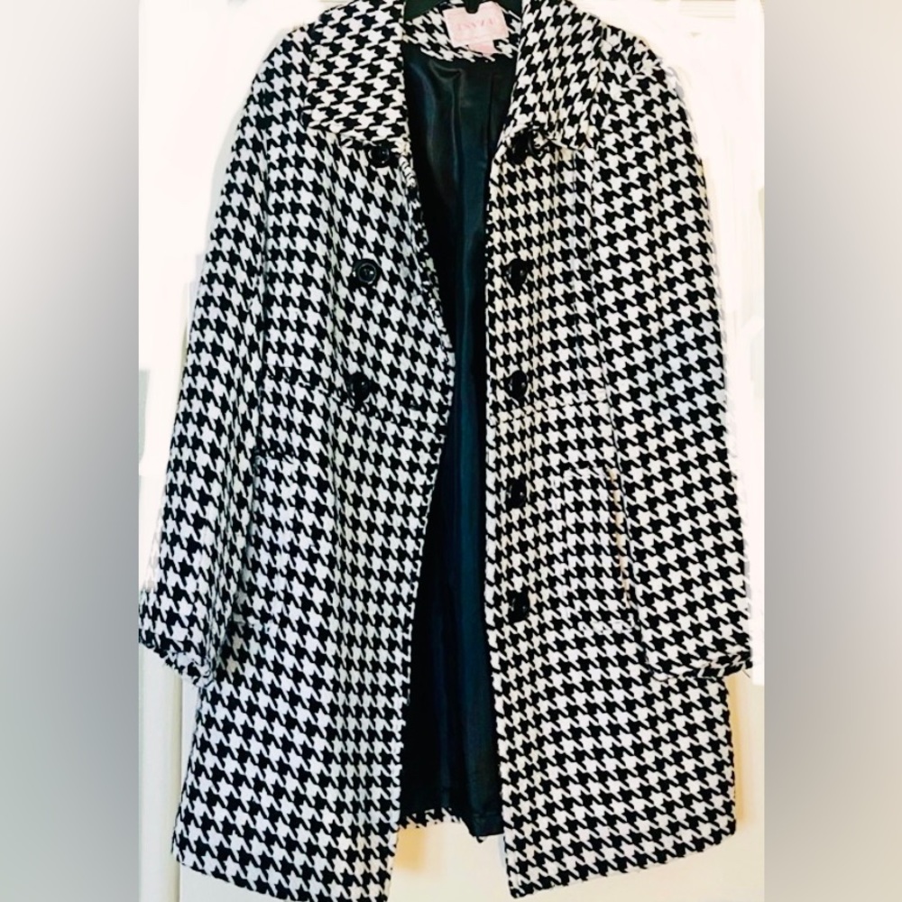 Houndstooth Size Small Envy Coat